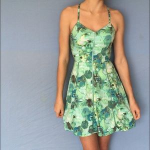 Green Halter Dress